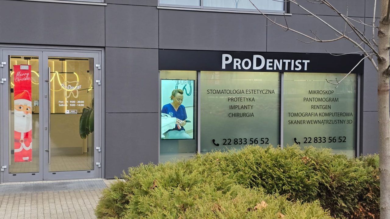 Prodentist - monitor witrynowy 55
