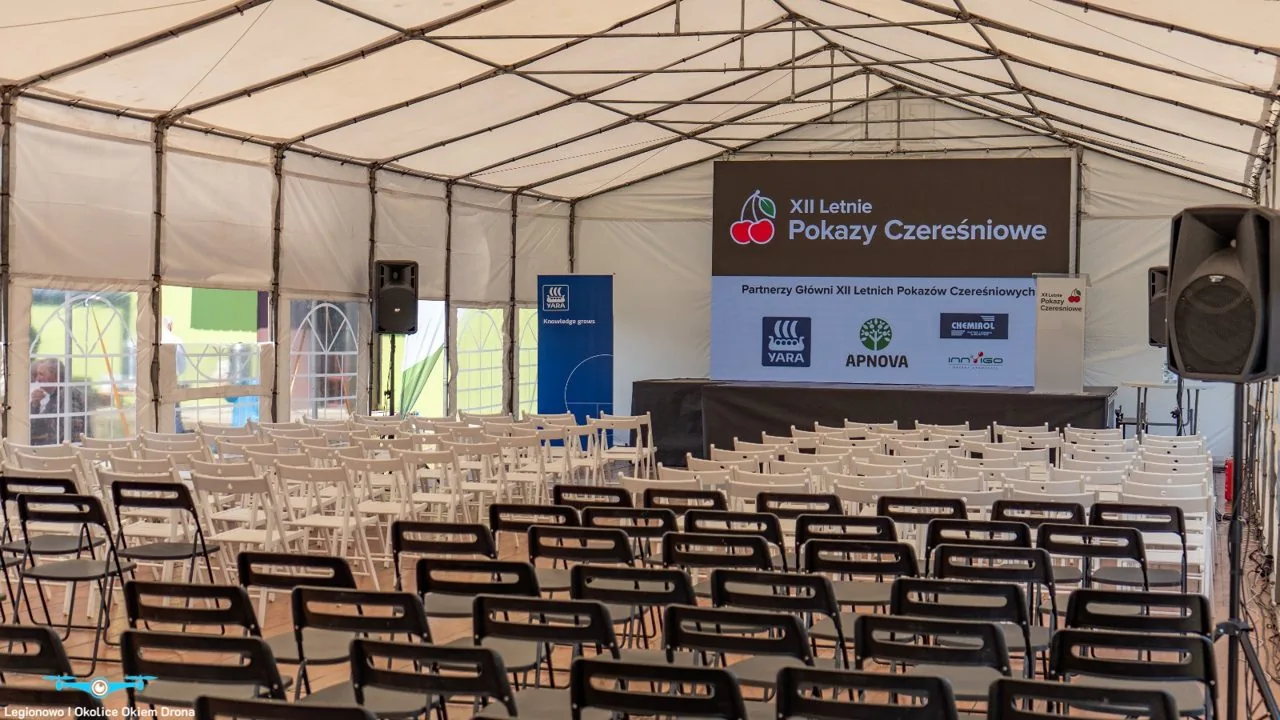 XII Letnie Pokazy Czereśniowe — realizacja OISEN